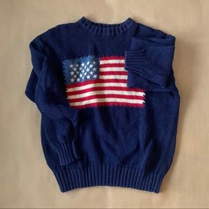 Vintage American Eagle Flag Sweater